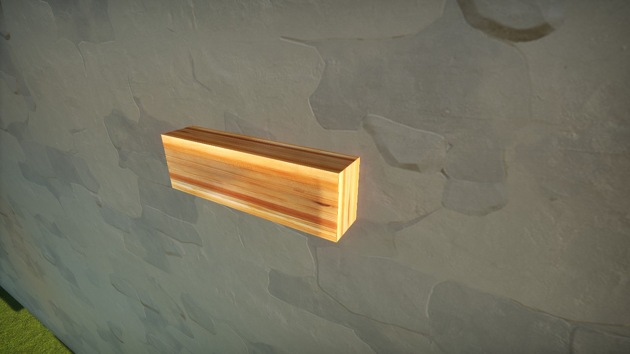 KPR - Wood Plank 100x30x20 (Natural)