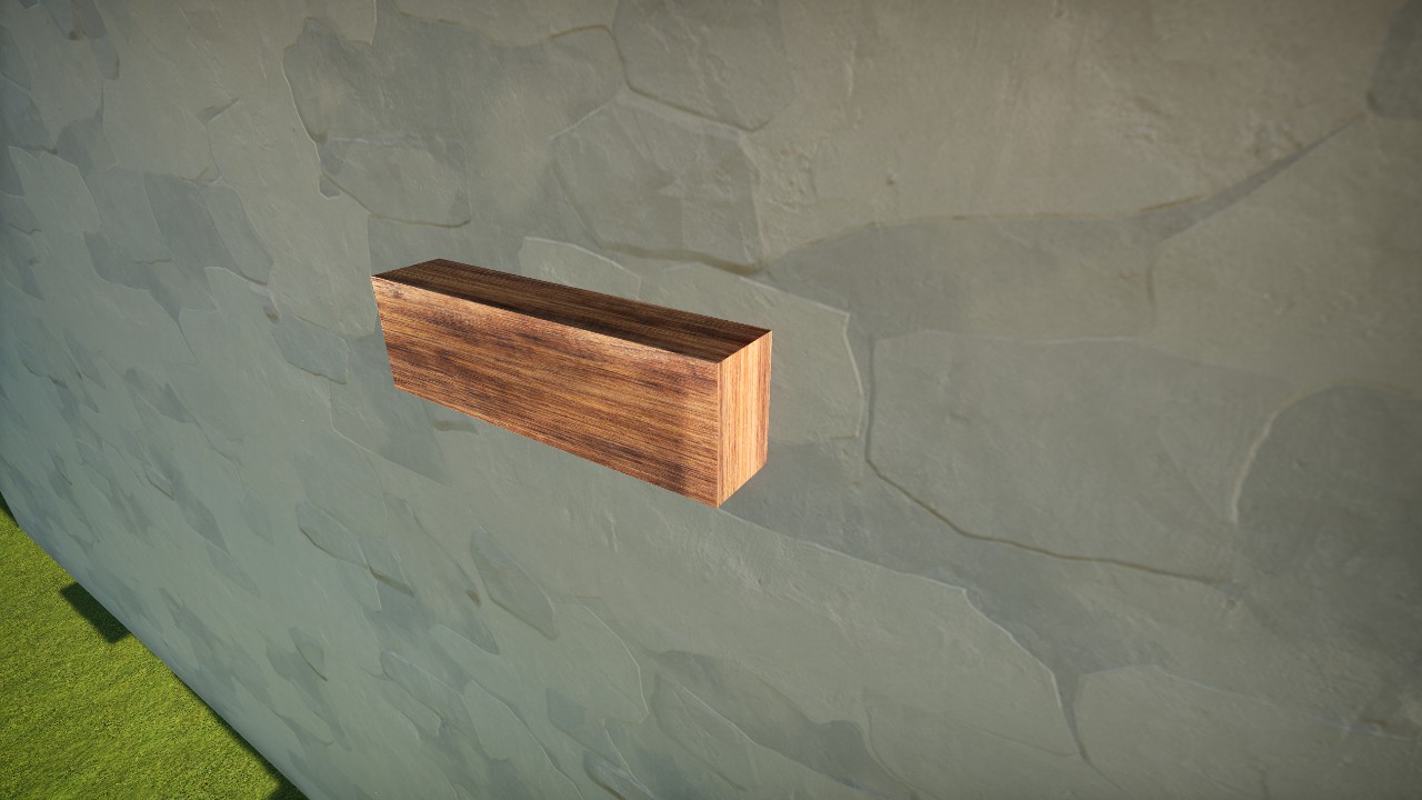 KPR - Wood Plank 100x30x20 (Oak)
