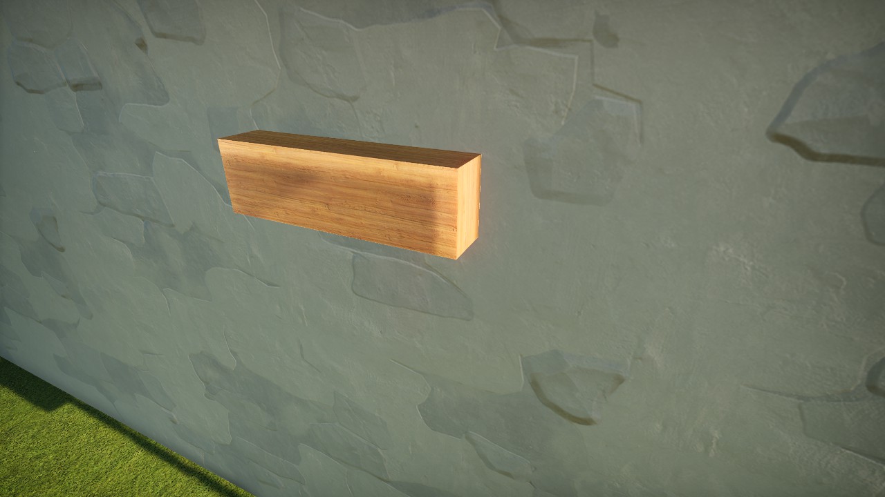 KPR - Wood Plank 100x30x20 (SoftBrown)