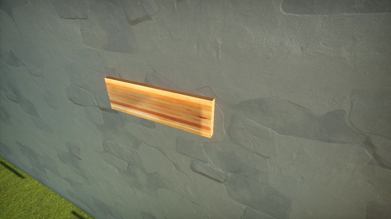 KPR - Wood Plank 100x30x5 (Natural)