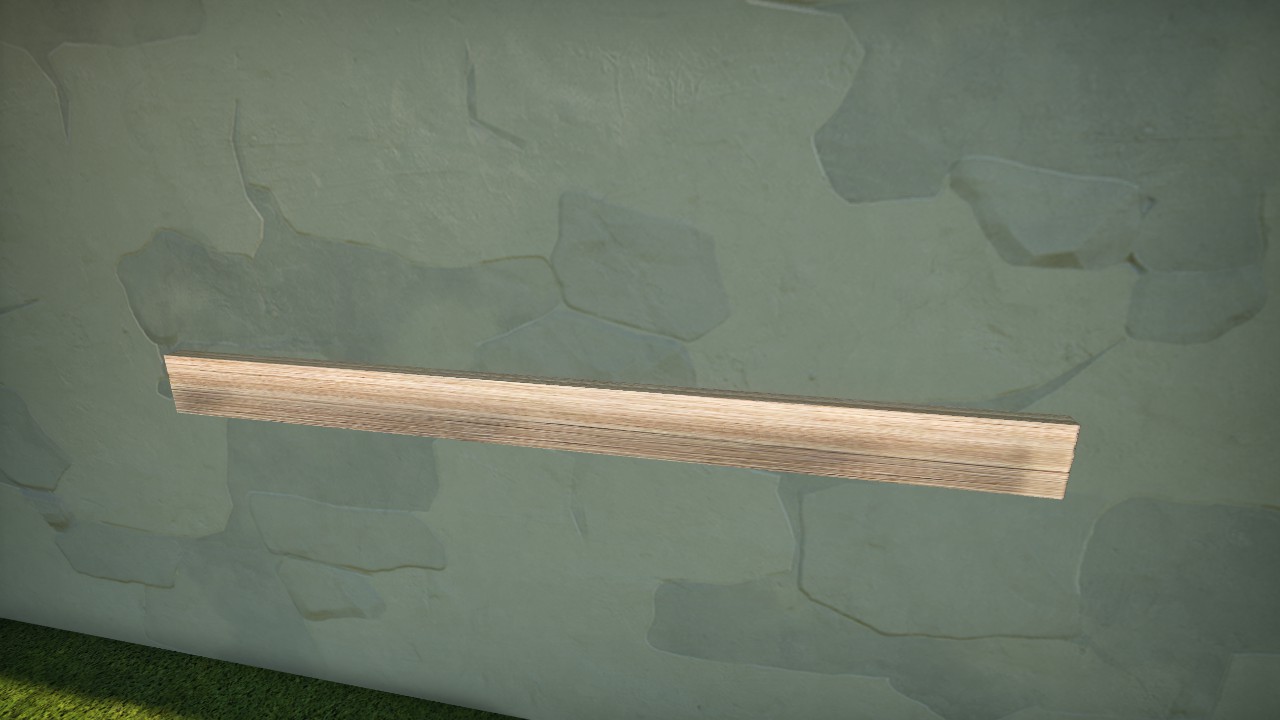 KPR - Wood Plank 200x15x5 (Weathered)