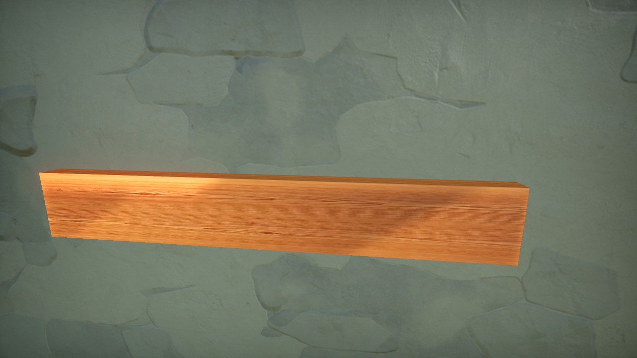 KPR - Wood Plank 200x30x10 (Redish)