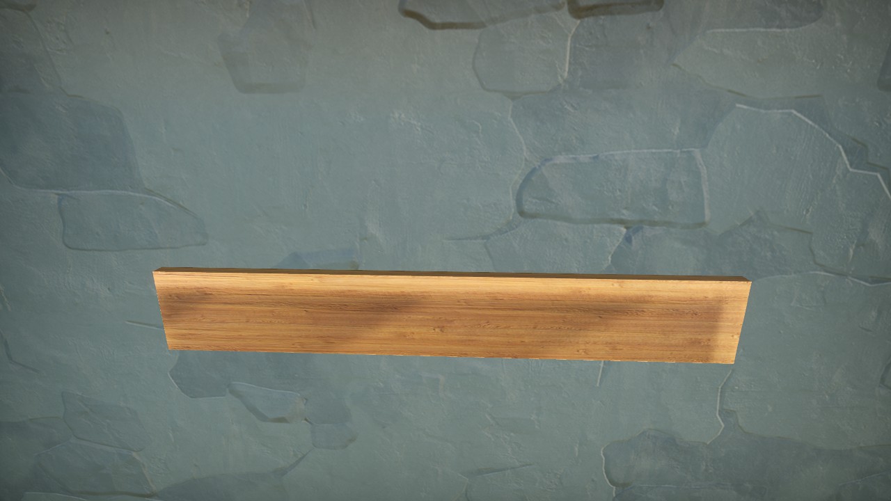 KPR - Wood Plank 200x30x5 (Soft Brown)