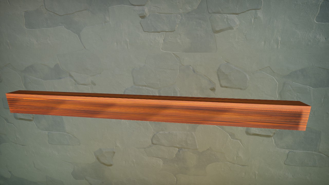 KPR - Wood Plank 400x30x20 (Cedar)