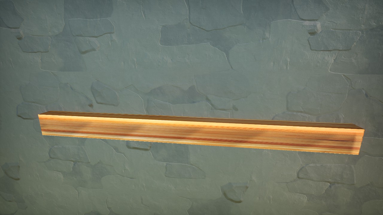 KPR - Wood Plank 400x30x20 (Natural)