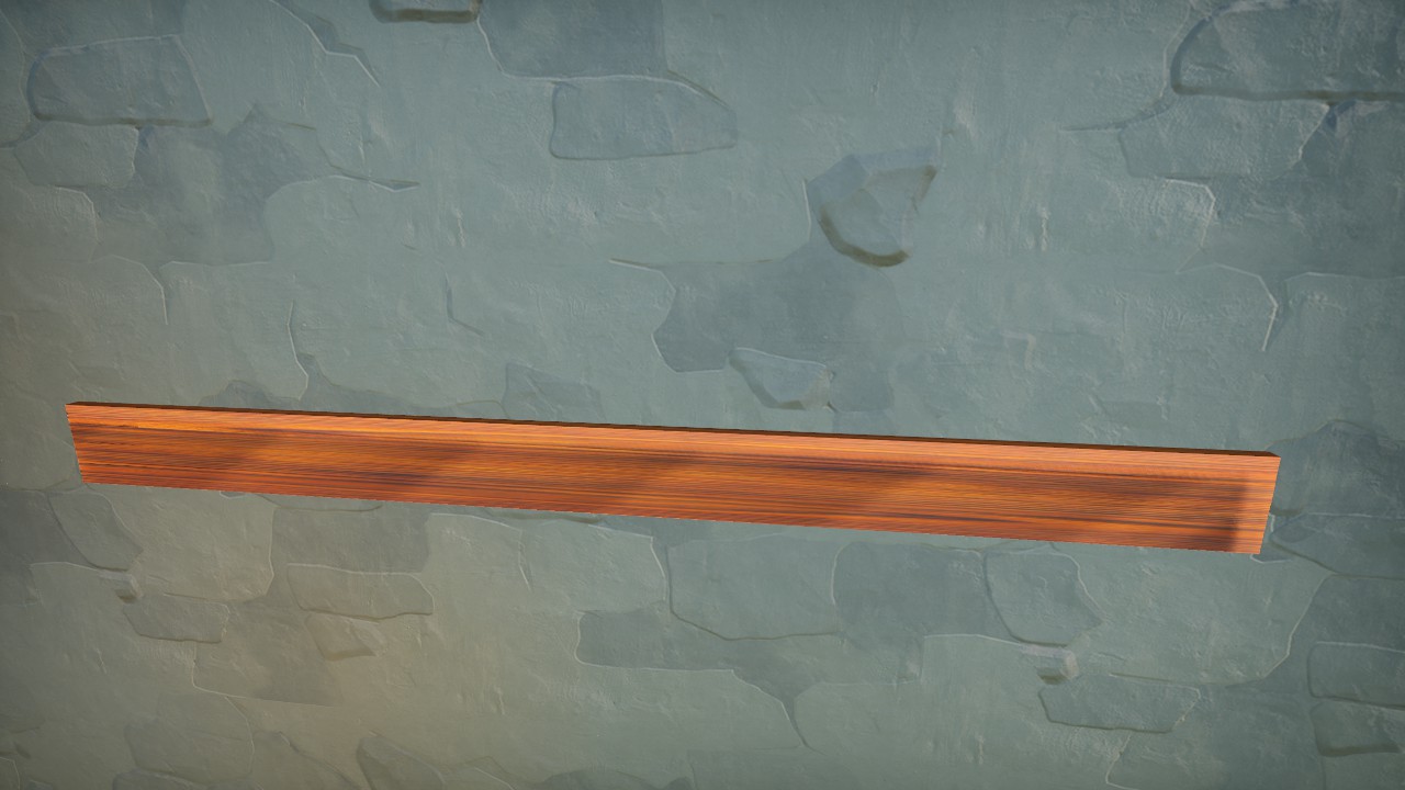 KPR - Wood Plank 400x30x5 (Cedar)