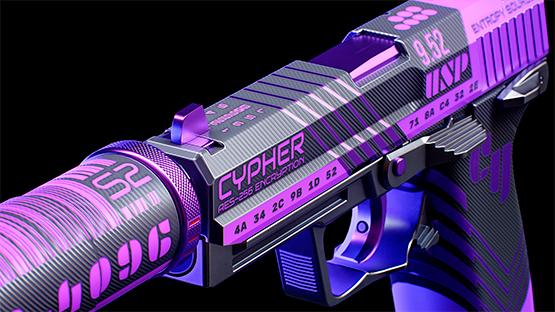 USP-S | CYPHER (Purple)