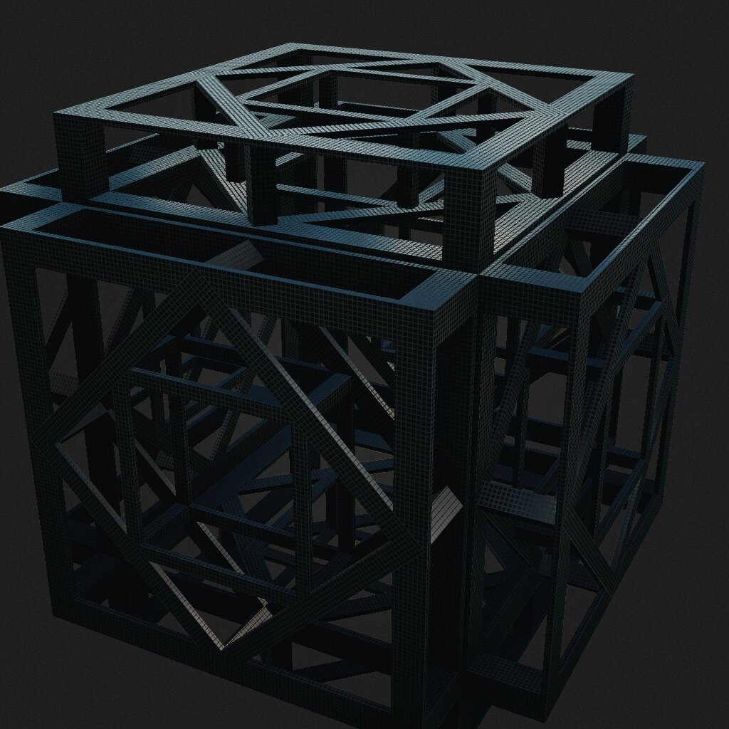 Cube structure