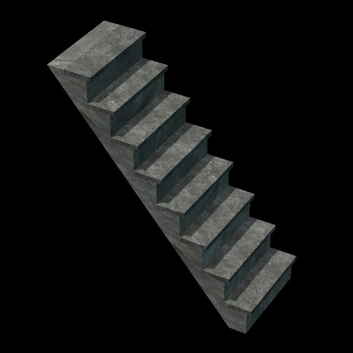 Stackable stone staircase