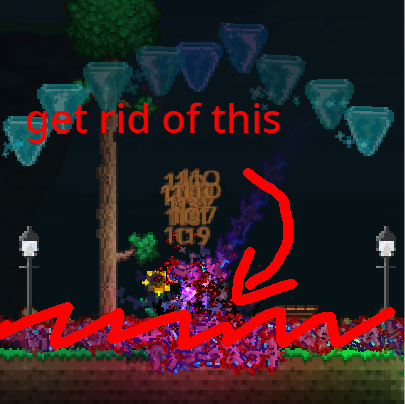 Remove tempest staff gore