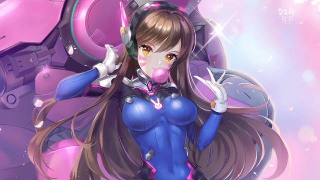 R-18 D.va (Overwatch) Pills animated Pills