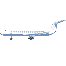 Softbody AIR LINER Tu-134A (aka Glassnose)