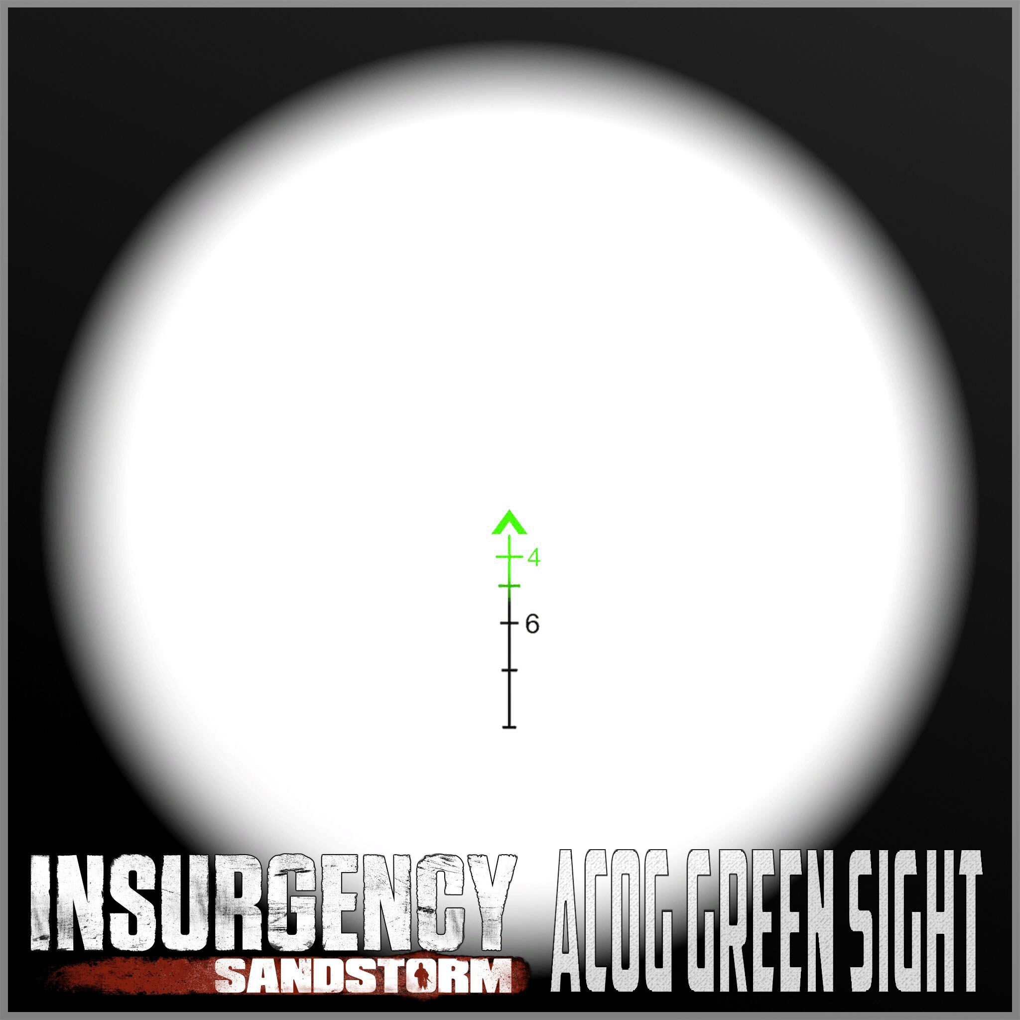 ACOG GREEN Reticle from Insurgency Sandstorm