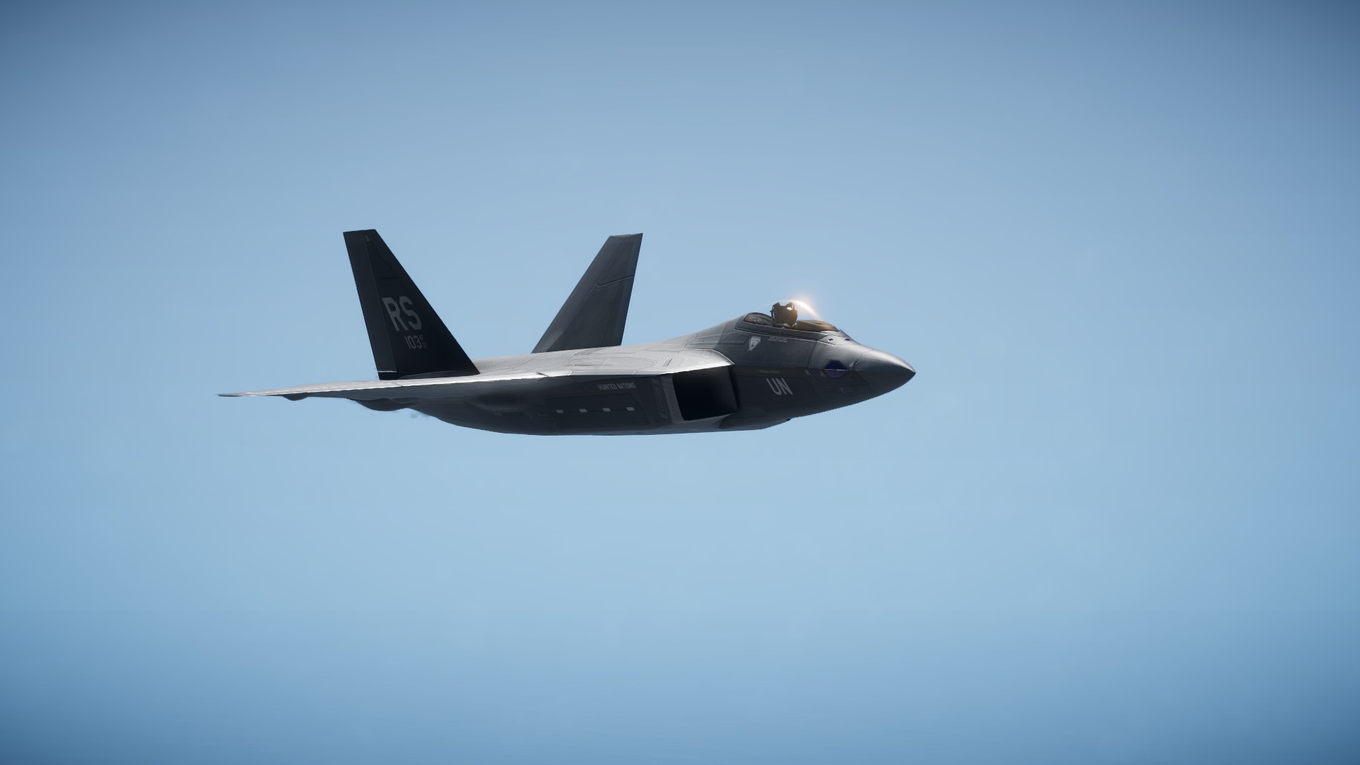 F-22E Strike Raptor UN LOW VIZ