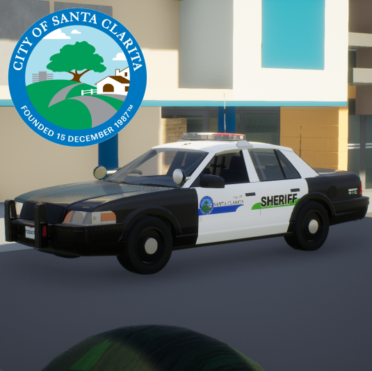 Ford Crown Victoria CVPI | LASD | Los Angeles County Sheriffs Department | Santa Clarita Sheriff