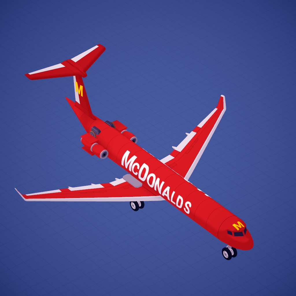 Crossair McDonalds MD-83