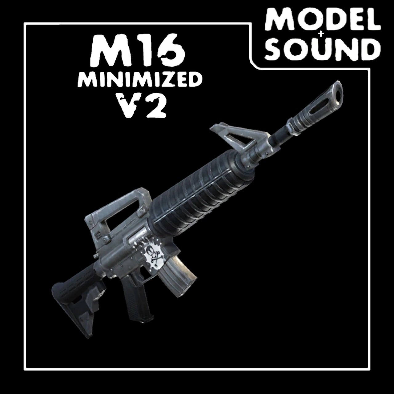 M16 Minimized V2: Fortnite [Blue Assault Rifle]
