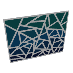 Geometric Wall 2.75m x 3.25m