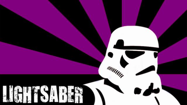 (Gold Handle) Mace Windu Lightsaber