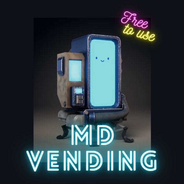 Trader Vending Machines Low Poly