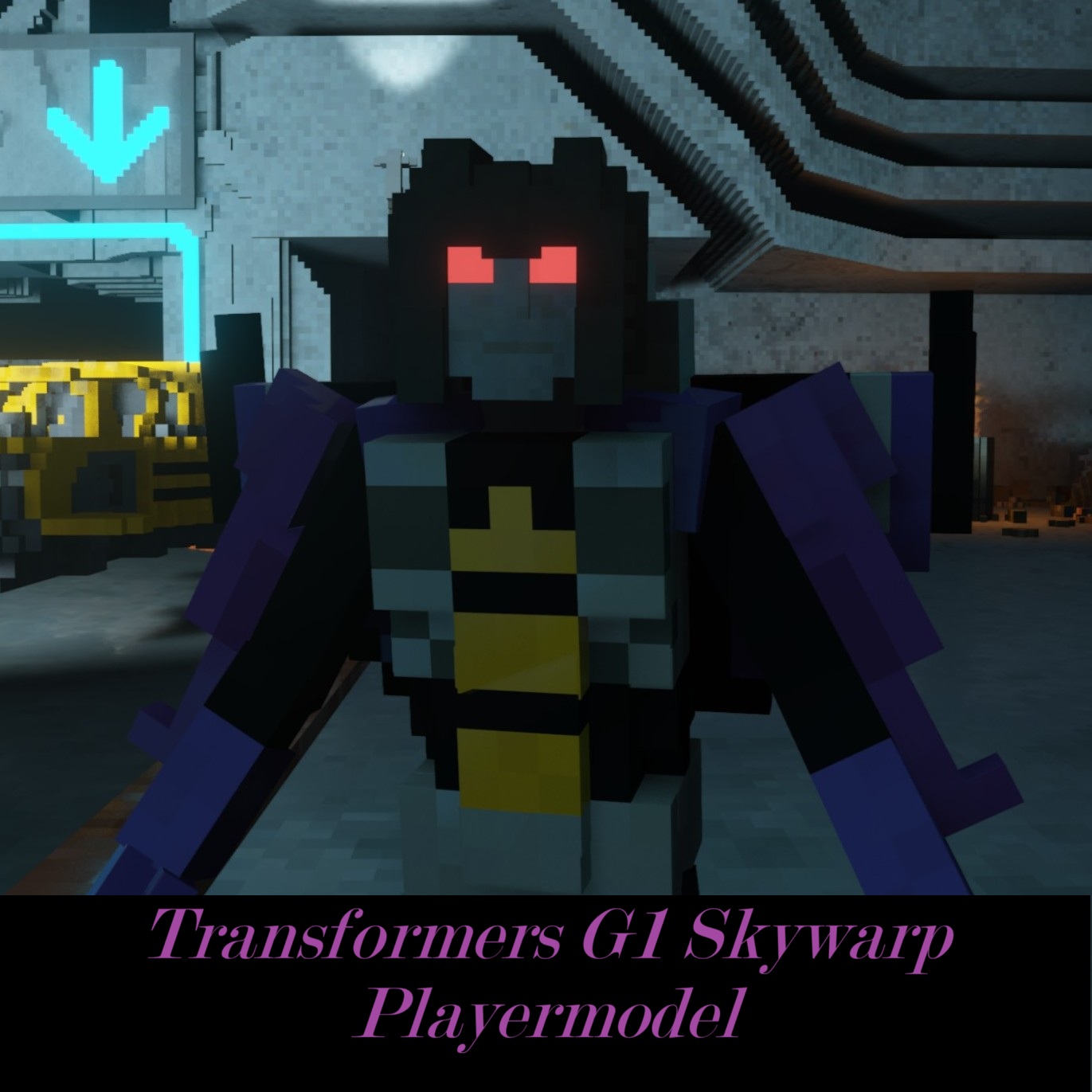 Transformers G1 Skywarp Playermodel