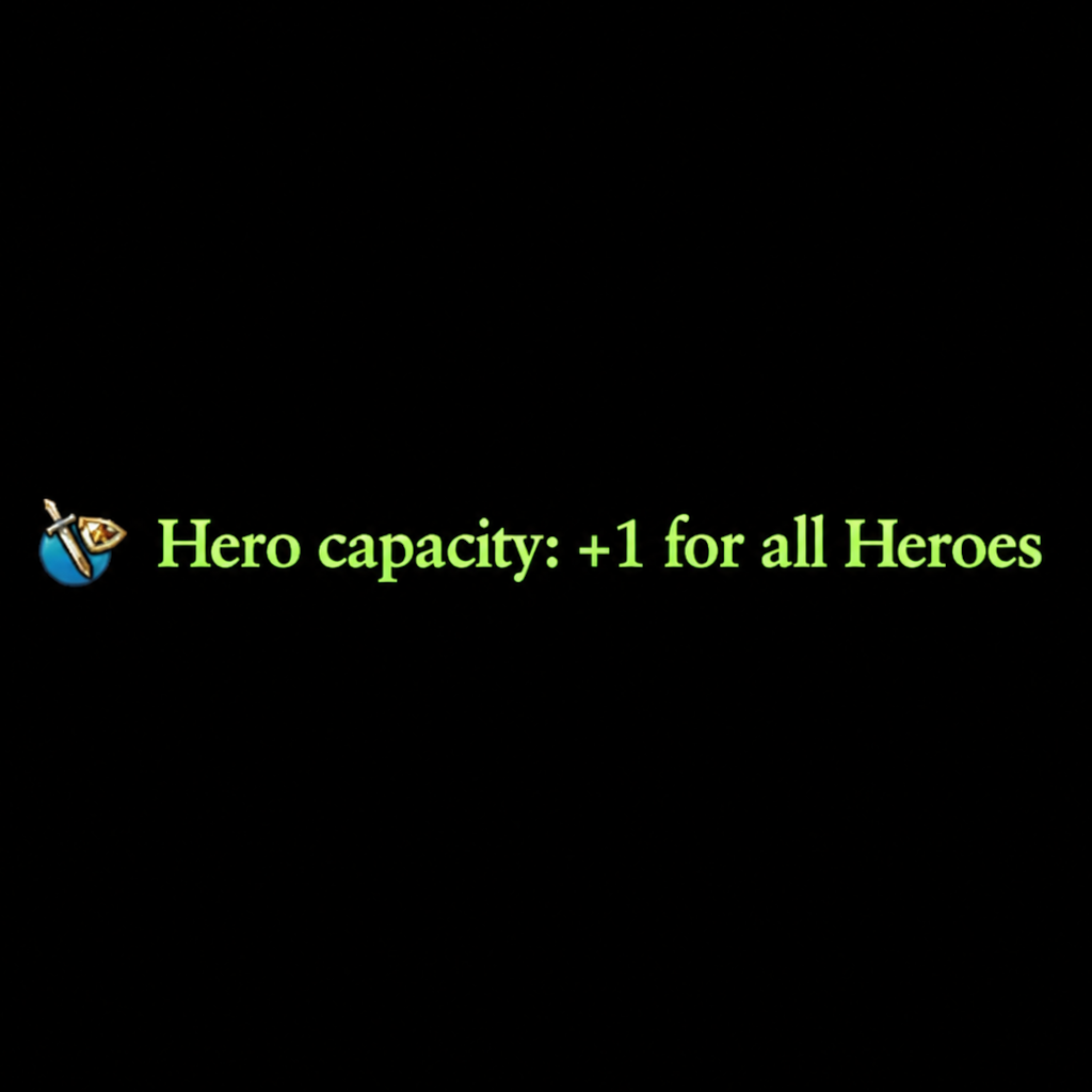Hero Capacity: +1 for all preview