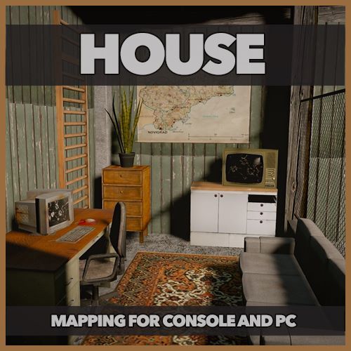 House - Garage. Mapping for PVPVE, RP (console, PC)