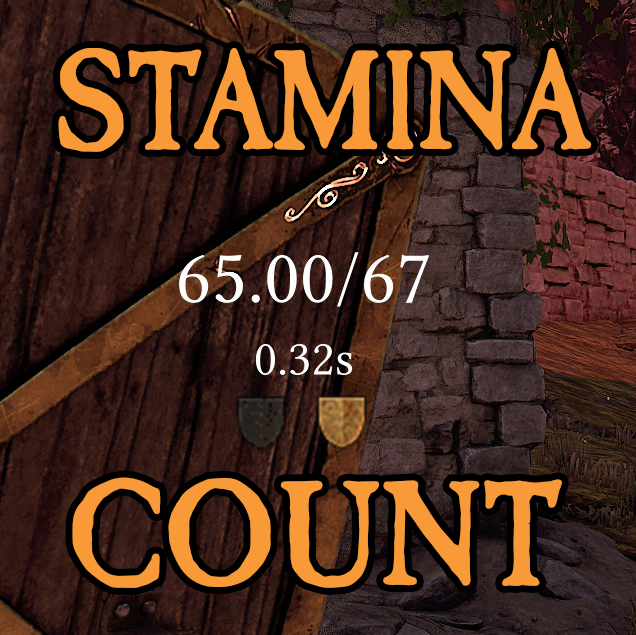 Stamina Count UI