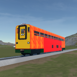 Vec Coast-Bricktonna Eastern Superliner Cab Car (Dark Green Base)