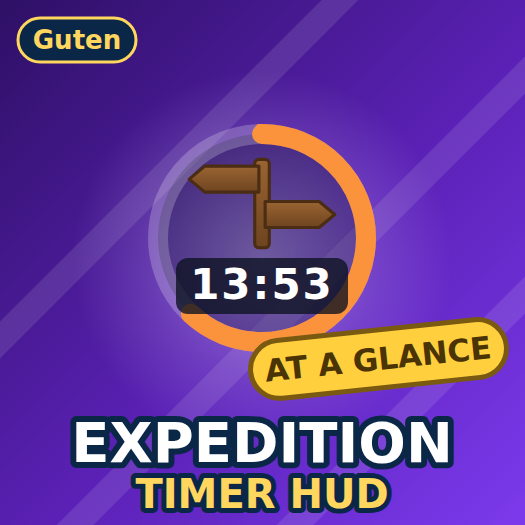 [Guten] Expedition Timer HUD