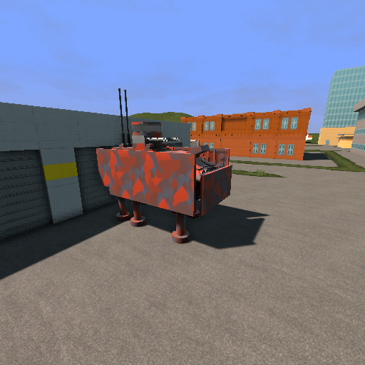 Experimental walker scout tank