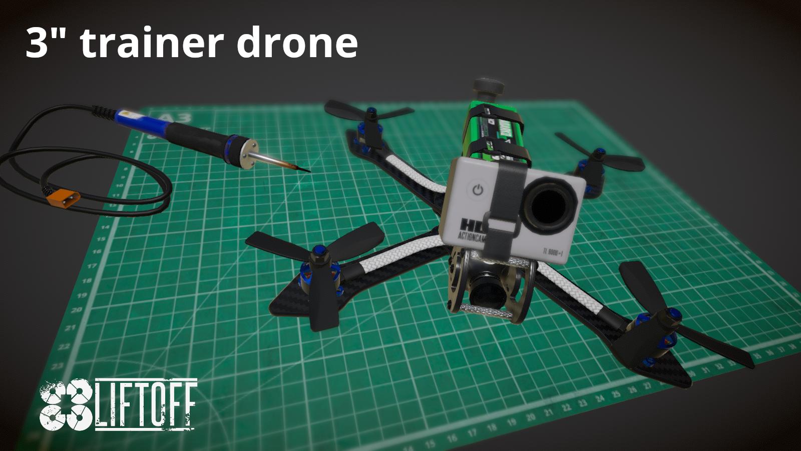 3" trainer drone