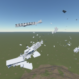 3 ai plane perfect for singleplayer 4x weaker 2 floor plane