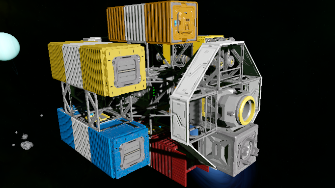 ISO Container Barge Module
