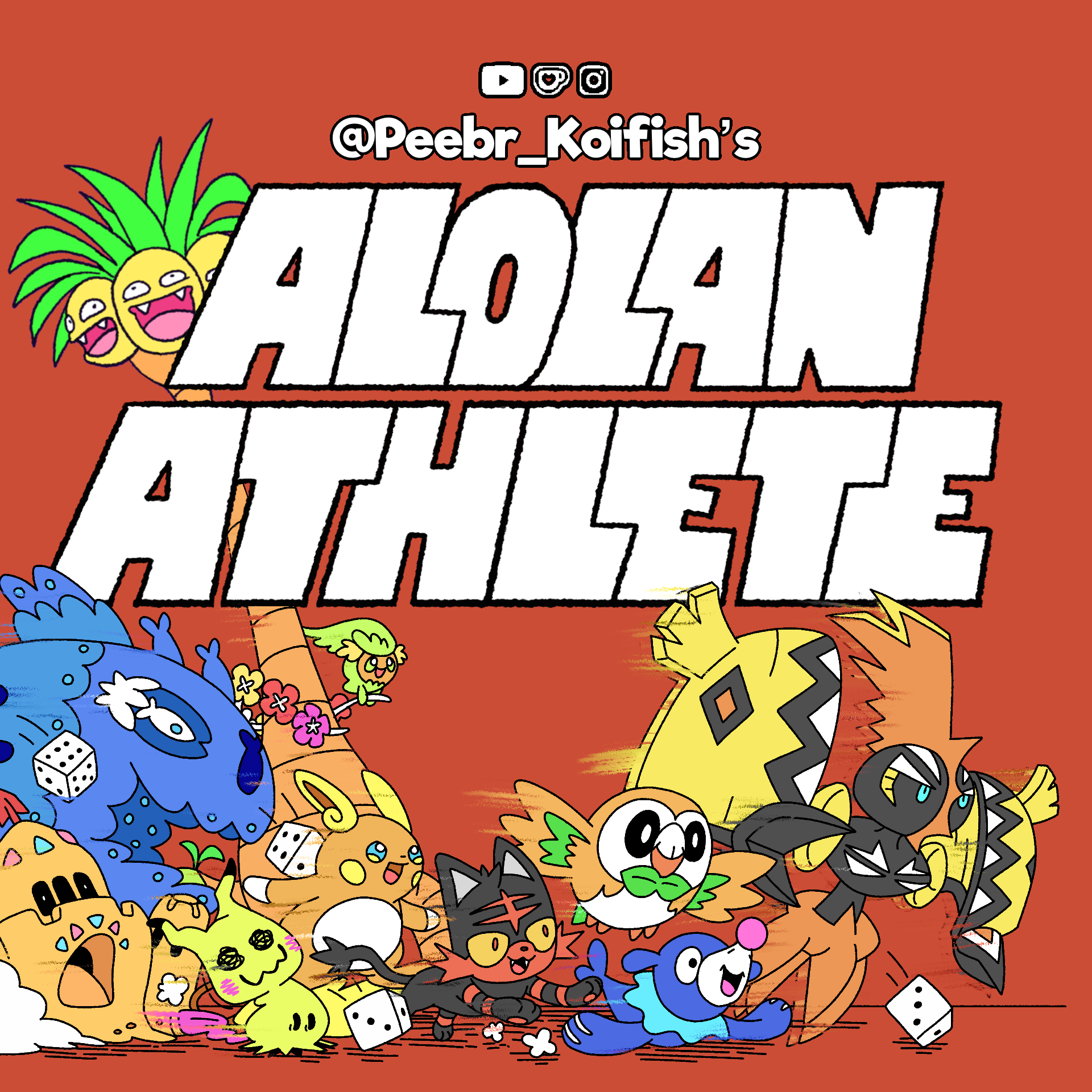 Alolan Athlete - By: Peebr_Koifish