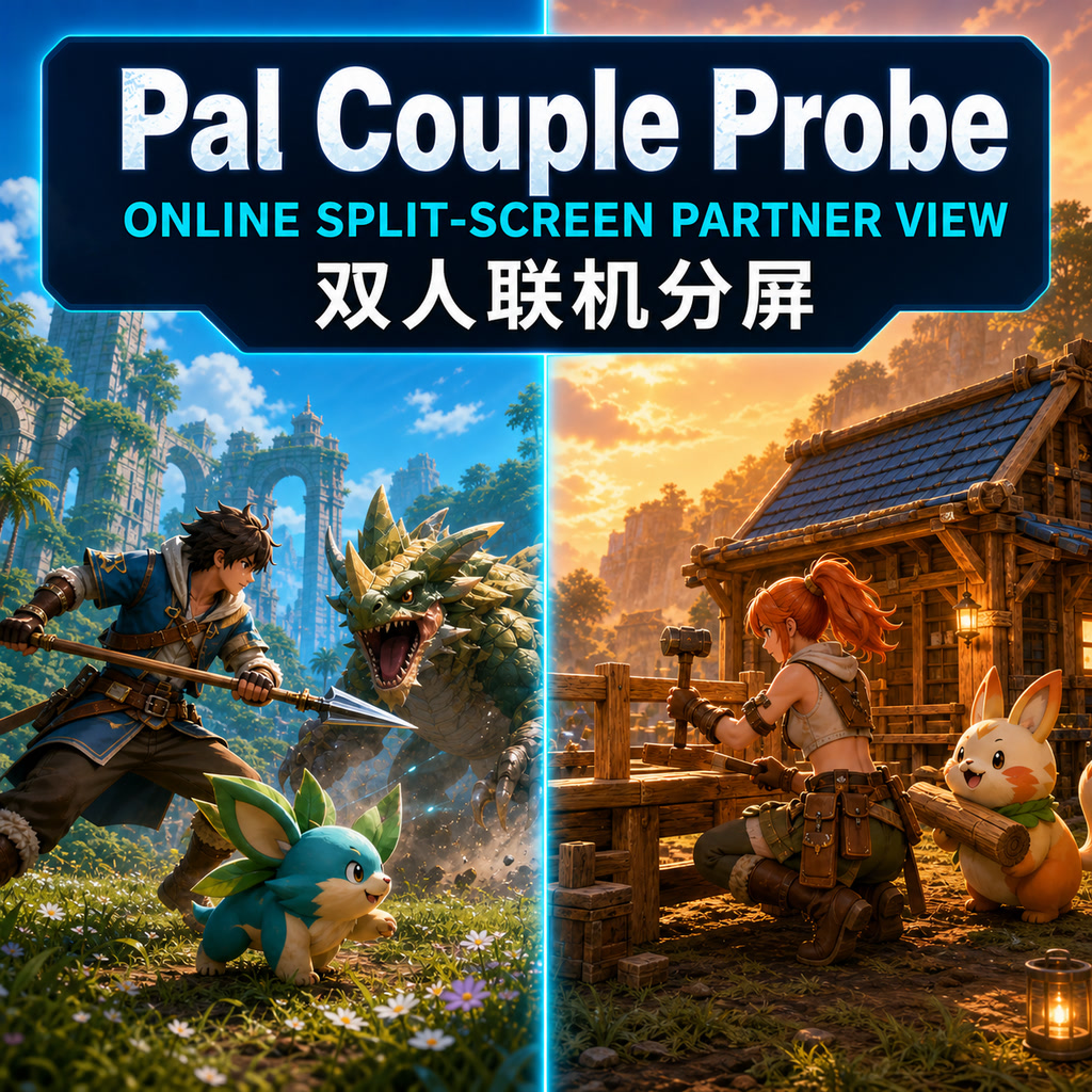 Pal Couple Probe | Online Split-Screen Partner View / 双人联机分屏