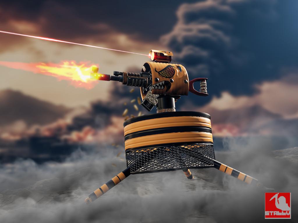 Murder Hornet Auto Turret thumbnail 2