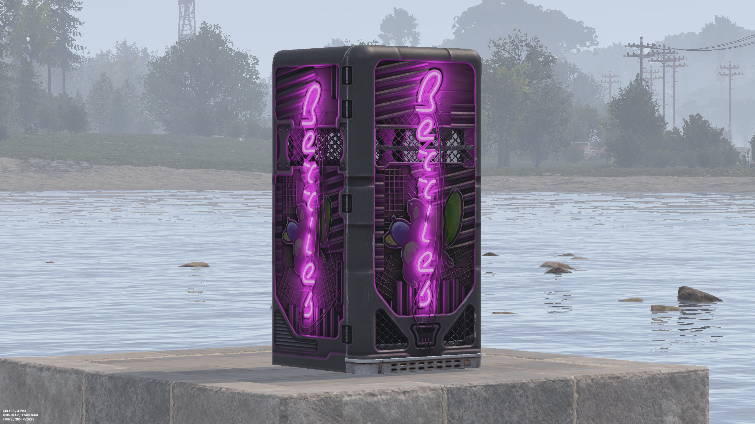 Neon Berries Fridge screenshot 1