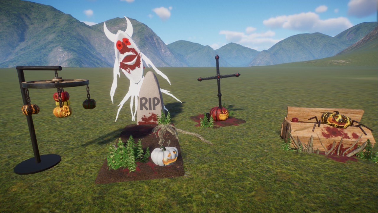 Halloween decoration, Halloween Dekoration
