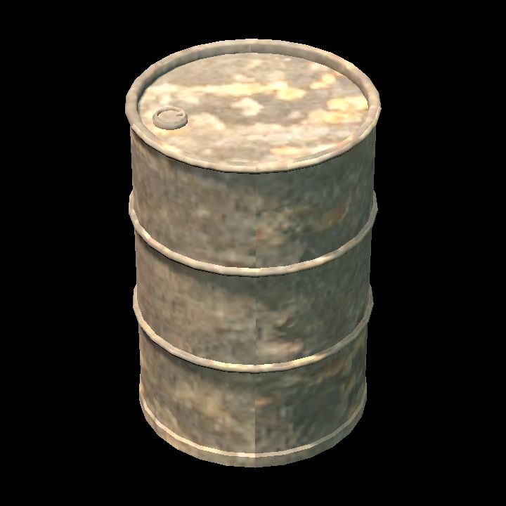 Barrel - mossy lichen 2
