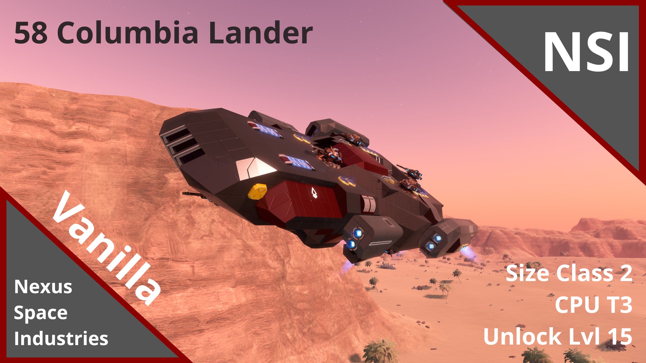 58 Columbia Lander (Vanilla)
