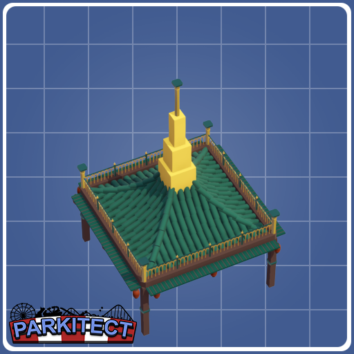 Oriental Building Topper