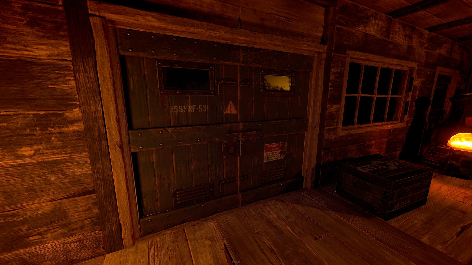 Military Storage Wooden Double Door thumbnail 8