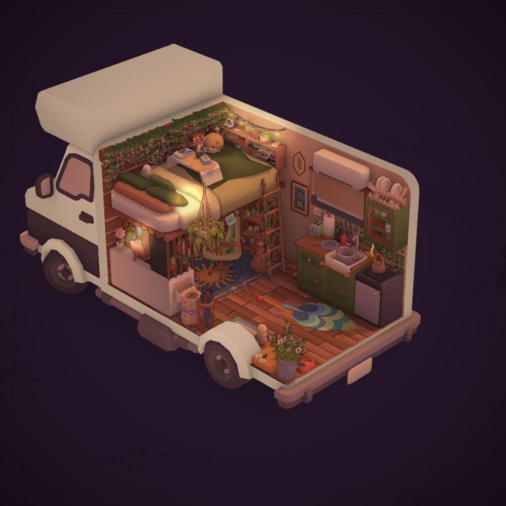 Sleepy Forest Camper Van