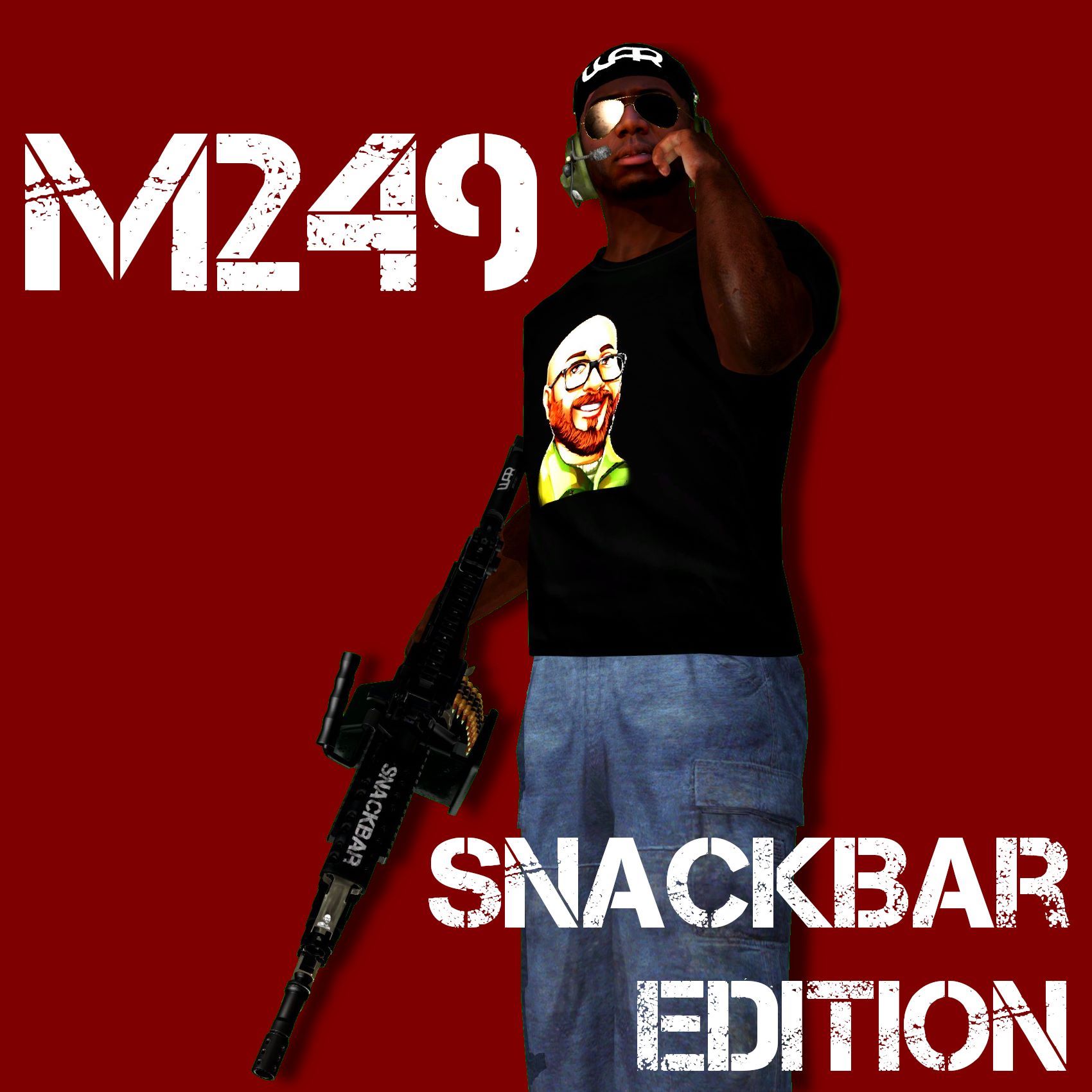 M249 Snackbar Edition (RHS SAW Retextures)