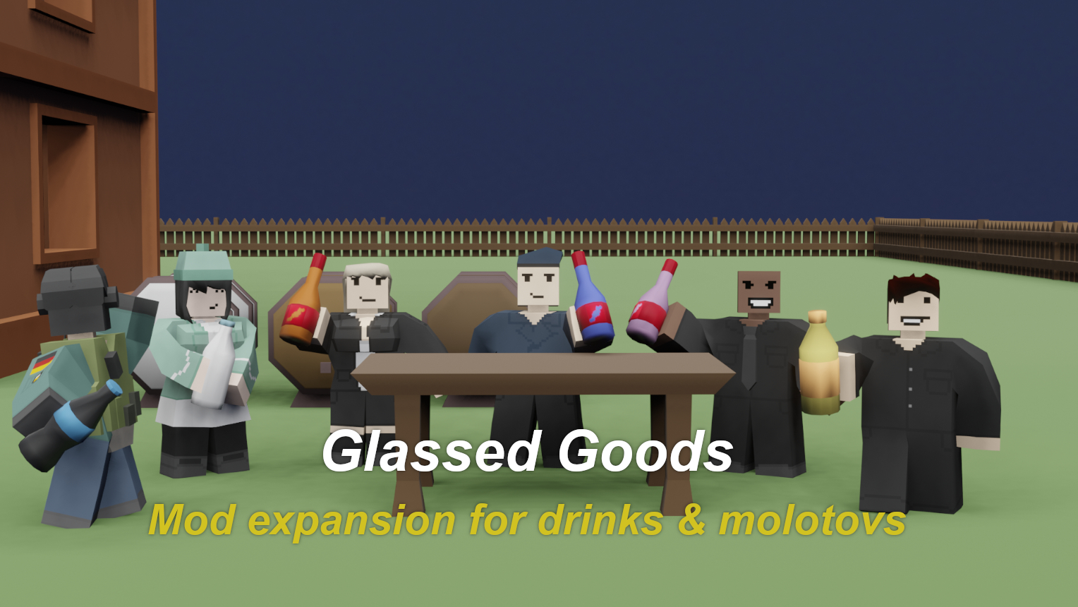 [Fixed ranger spawns] Glassed Goods & Burning Molotovs – Unturned Mod