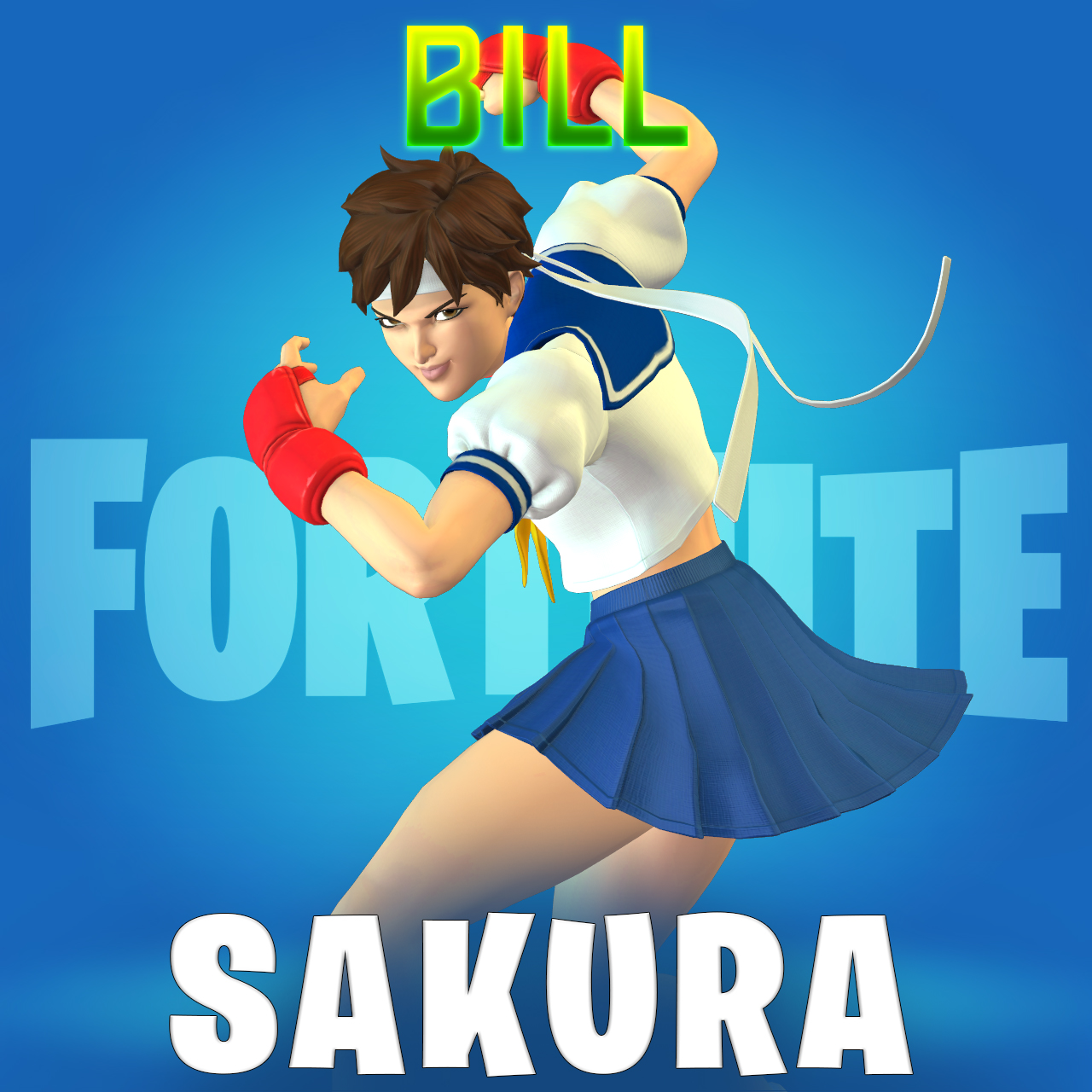 [COMM] Fortnite: Sakura - Bill
