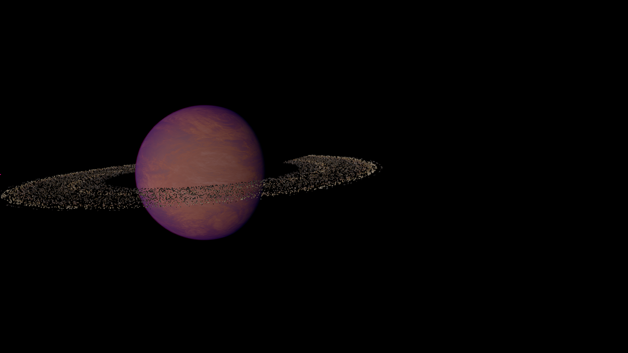 a two sided gas giant