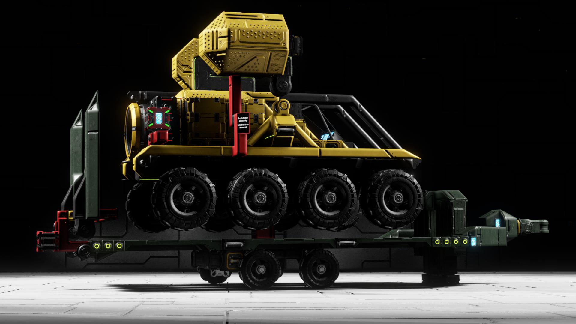 [OC-SR] Mining Mole & Trailer preview
