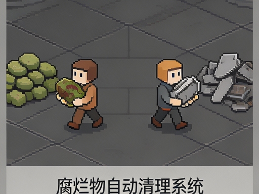 腐烂物自动清理系统 Rotting Waste Auto Cleanup System